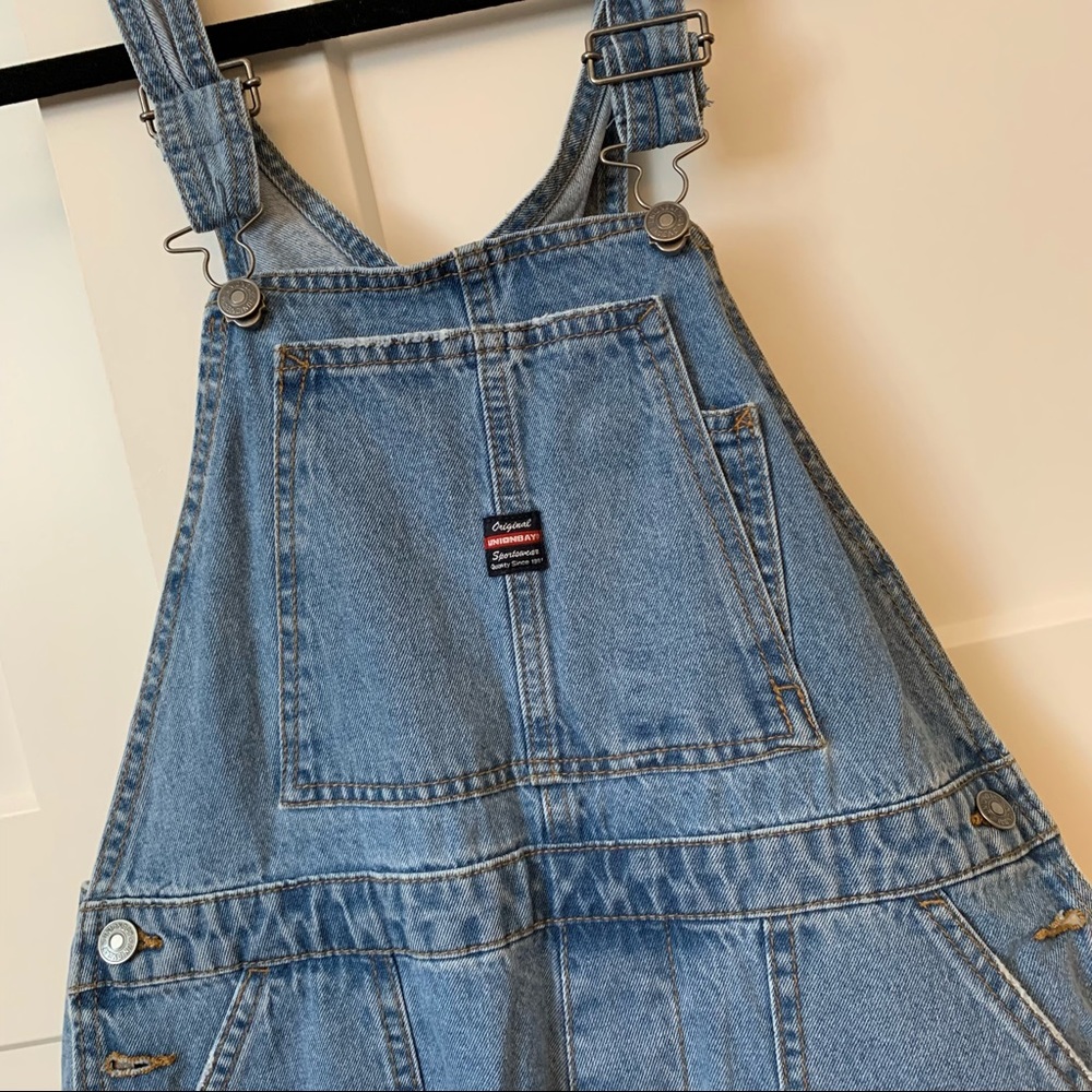 Unionbay Vintage Jean Overalls - Picture 2 of 5